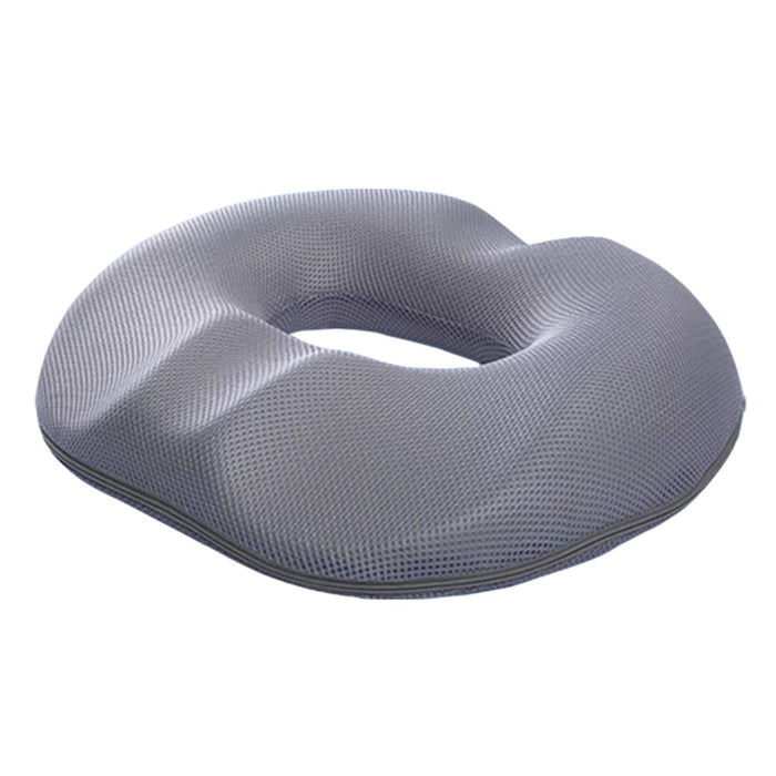 Crofta Hemorrhoid Seat Cushion Tailbone Pillow for Dining Room Office Chair Gray Women