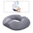 Crofta Hemorrhoid Seat Cushion Tailbone Pillow for Dining Room Office Chair Gray Women