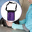 Crofta Nurse Waist Bag Portable Nurse Organizer Belt for Care Kits Tool Tool Indoor violet