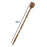 Crofta Wood Back Scratcher for Men Women Head Foot Scratcher Long Handle Massager