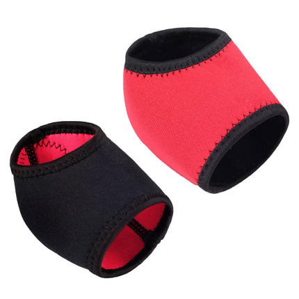 Crofta 2 Pieces Heel Protectors Heel Cushion Support Heel Cups for Running Standing L