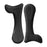 Crofta 2 Pieces Arch Insoles Self Adhesive Universal Multifunction Gel Arch Support Velvet Black S