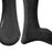 Crofta 2 Pieces Arch Insoles Self Adhesive Universal Multifunction Gel Arch Support Velvet Black S