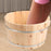 Crofta Wood Foot Bath Pedicure Tub Foot Washing Barrel for Outdoor Home Use Bedroom unilateral 25cm