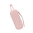 Crofta Makeup Brush Pouch Portable Silicone Eyeglasses Case for Travelling Bathroom Pink