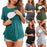 Crofta Women's Maternity Shirts Round Neck Double Layer for New Mom Daily Wear Light Gray L