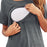 Crofta Women's Maternity Shirts Round Neck Double Layer for New Mom Daily Wear Black Red Gray S