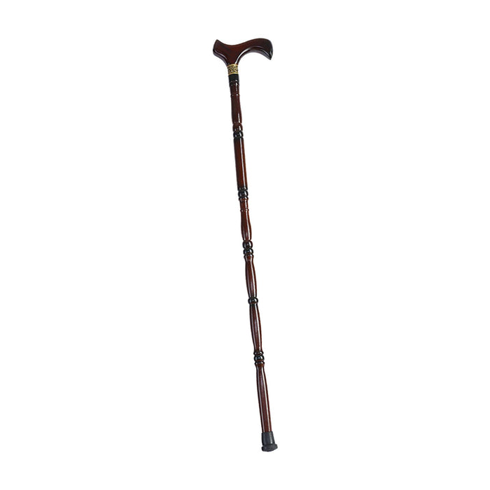 Crofta Wooden Walking Stick Lightweight Father's Day Gift for Elderly Limb Weakness Style A