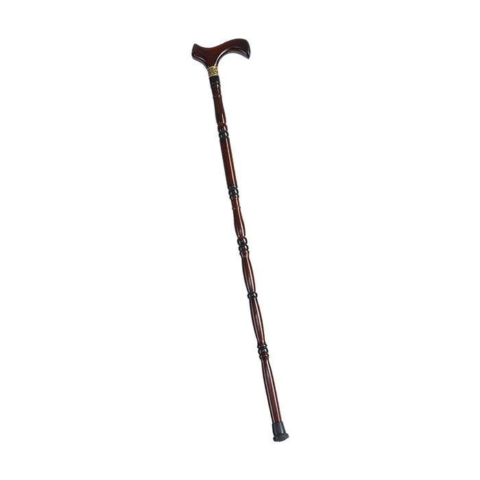 Crofta Wooden Walking Stick Lightweight Father's Day Gift for Elderly Limb Weakness Style A