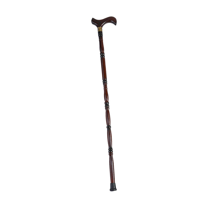 Crofta Wooden Walking Stick Lightweight Father's Day Gift for Elderly Limb Weakness Style B