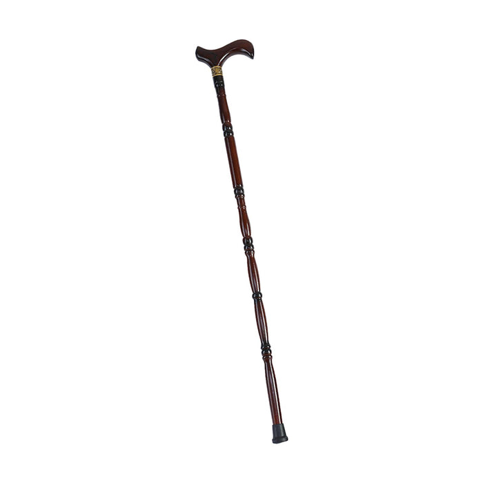 Crofta Wooden Walking Stick Lightweight Father's Day Gift for Elderly Limb Weakness Style B