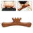 Crofta Wooden Massager Stick Lightweight Gua Sha Stick for SPA Beauty Salon Abdomen