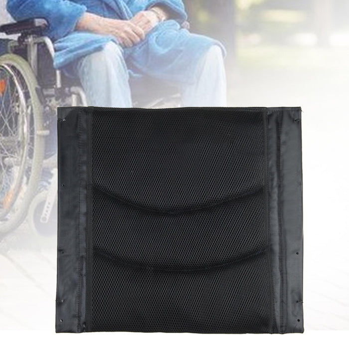 Crofta Wheelchair Seat Middle Cushion Wheelchair Seat Pad for Wheelchair Office Car Mesh Breathable