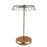 Crofta Jewelry Display Rack Rotating Earring Display Holder Stand for Rings Necklace 41CM brown