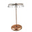 Crofta Jewelry Display Rack Rotating Earring Display Holder Stand for Rings Necklace 41CM brown