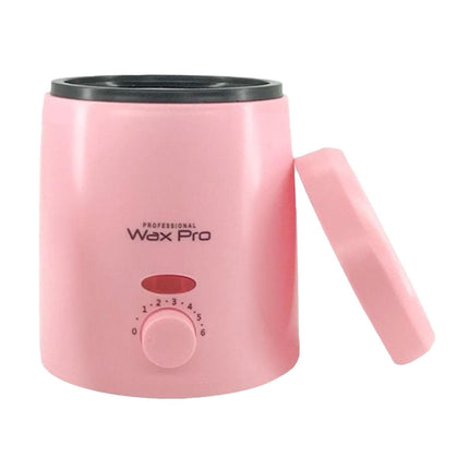 Crofta Wax Warming Container Hair Removal Women Gift Heating Wax Machine for Salon Travel Home pink