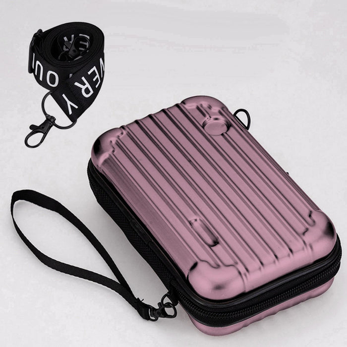 Crofta Cosmetic Storage Bag Portable Multipurpose Outdoor Travel Bag for Toiletries Pink