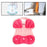 Crofta Back Posture Corrector Portable Nonslip Chair Cushion Ergonomic Back Support Pink