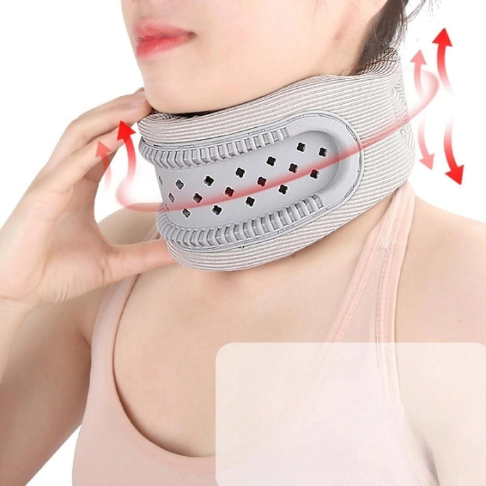 Crofta Neck Brace Breathable Compact Portable Universal for Women Men Sleeping Home Flower shaped