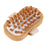 Crofta Wooden Massage Body Brush Body Brush Air Cushion Brush for SPA Legs Shoulder White