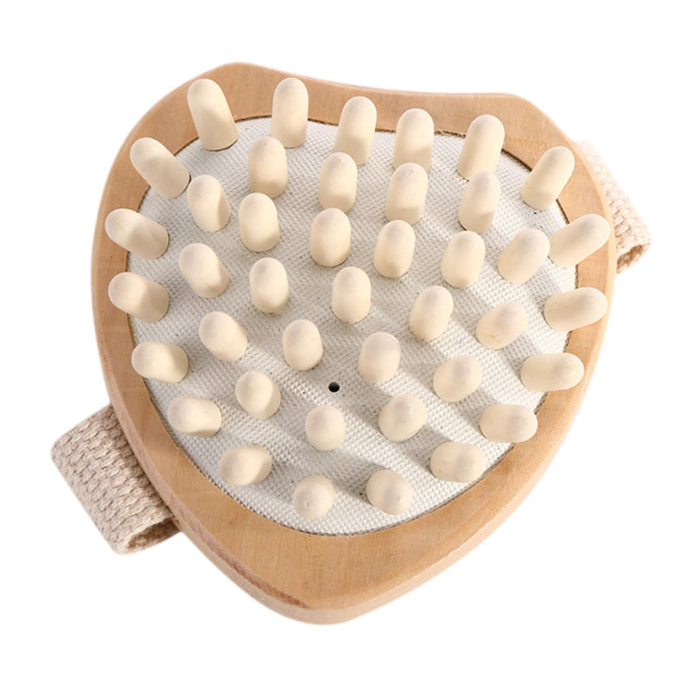 Crofta Wooden Massage Body Brush Manual Body Massager Brush Tool for SPA Neck Thigh