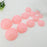 Crofta 12 Pieces Silicone Vacuum Cupping Cup Flexible Accessory Silicone Can Puller pink