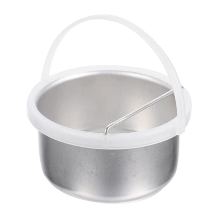 Crofta Wax Pot Large Capacity Easy to Clean 400cc Portable Hair Removal Waxing Bowl