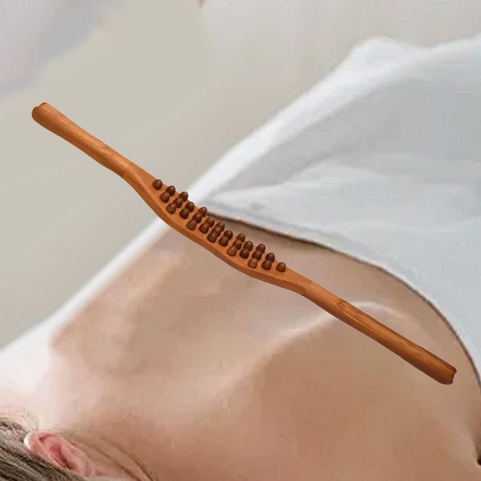 Crofta Wooden Gua Sha Scraping Massage Tool Guasha Scraping Stick for Shoulder Legs