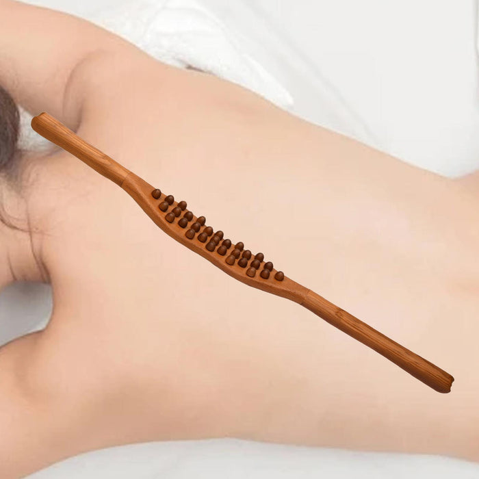 Crofta Wooden Gua Sha Scraping Massage Tool Guasha Scraping Stick for Shoulder Legs