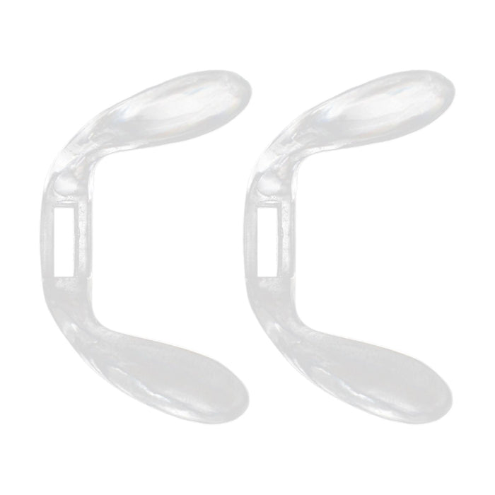 2 Pieces U Shape Eyeglasses Nose Pads Bridge Nose Support Clear Replacement 26mmx18mm