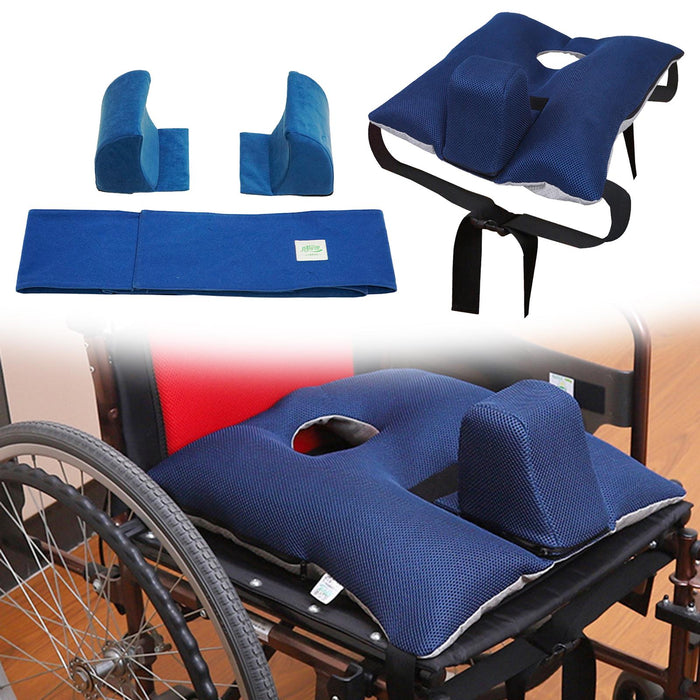 Crofta Wheelchair Lateral Support Waist Pillow for Senior Post Surgery Elderly back seat cushion