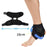 Crofta 2 Pieces Ankle Brace Foot Support Wrap for Running Sports Protection Fitness