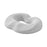 Crofta Donut Pillow Breathable Tailbone Seat Cushion for Long Sitting Office Travel Light Gray