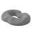 Crofta Donut Sitting Pillow Breathable Office Chair Cushion for Car Airplane Office Gray