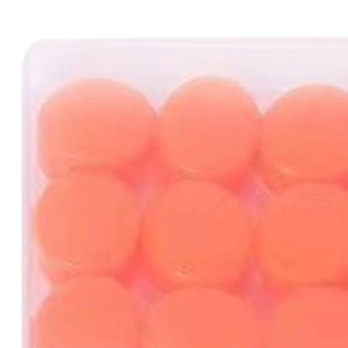 Crofta 12Pcs Ear Plugs Soft Sound Blocking Ear Plugs for Traveling Concert Studying orange