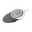 Crofta Bedpan with A Handle Easy to Use Nursing Urinal for Men Women Bedridden Home white grey