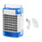 Crofta Portable Air Conditioner 2 Timer Personal Fan for Bedroom Office Living Room blue