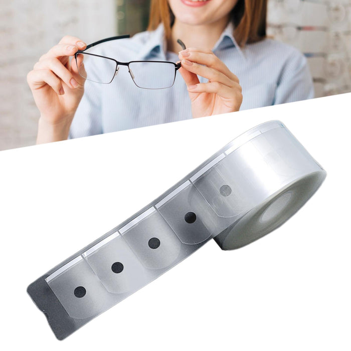 Crofta 1000Pcs Eyeglasses Anti Slip Stickers Remove without Residue Protective Film square