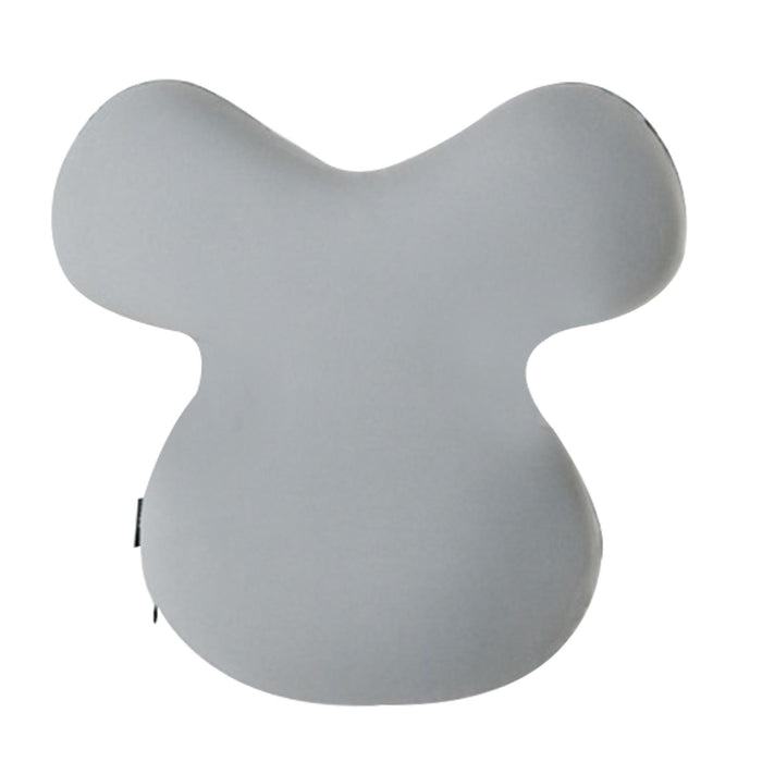 Crofta Napping Sleeping Pillow Travel Napping Face Pillow for Computer Gaming Chair Gray