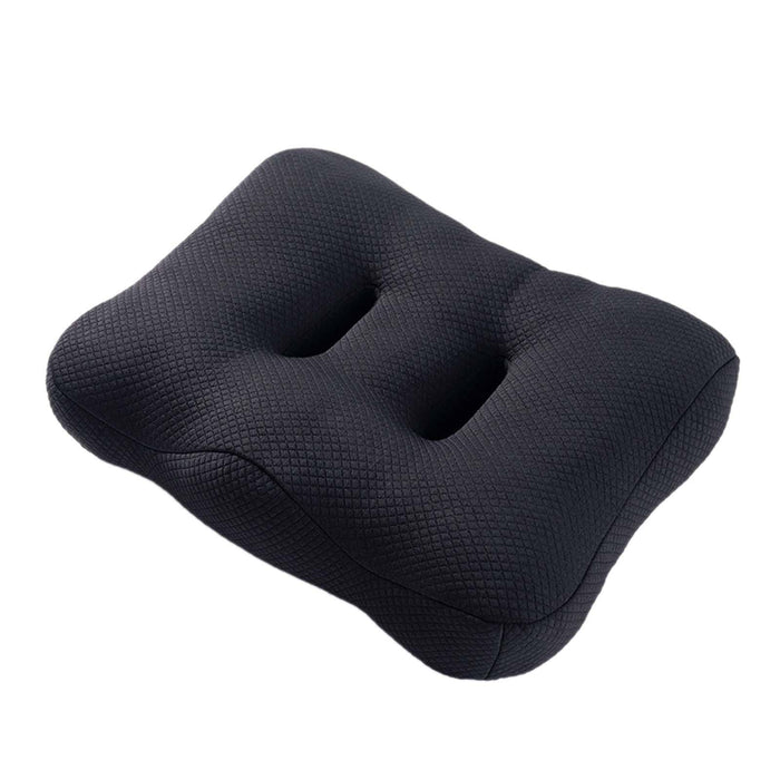 Crofta Car Seat Cushion Comfortable Coccyx Cushion for Office Chair Computer Travel Black