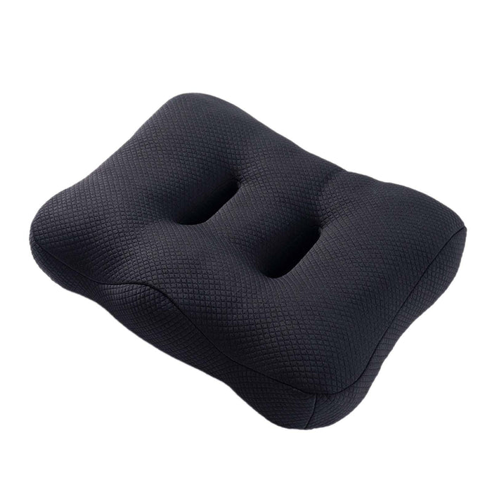 Crofta Car Seat Cushion Comfortable Coccyx Cushion for Office Chair Computer Travel Black