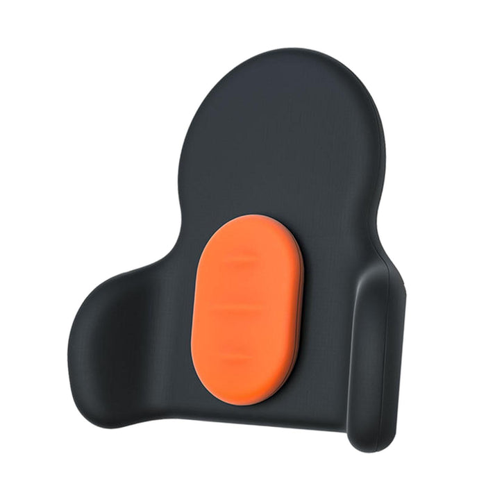 Crofta Waist Cushion Lumbar Support Pillow Portable for Cars Drivers Computer Chair Orange