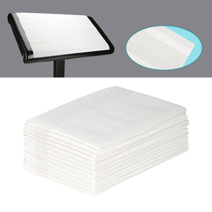 Crofta 120x Disposable Tattoo Clean Pad Soft Tablecloths Sturdy Tattoo Table Covers