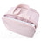 Crofta Make up Organizer Handbag Open Toiletry Bag for Trips Outdoor Sports Holiday Pink