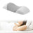 Crofta Lumbar Support Pillow Breathable Pad Memory Foam Pillow for Resting Bed Home white