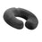 Crofta Donut Pillow Anti Slip Butt Pad Coccyx Cushion Home Memory Foam Seat Cushion Dark Grey