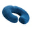 Crofta Donut Pillow Anti Slip Butt Pad Coccyx Cushion Home Memory Foam Seat Cushion Blue