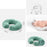 Crofta Donut Pillow Anti Slip Butt Pad Coccyx Cushion Home Memory Foam Seat Cushion Green