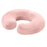 Crofta Donut Pillow Anti Slip Butt Pad Coccyx Cushion Home Memory Foam Seat Cushion Pink