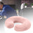 Crofta Donut Pillow Anti Slip Butt Pad Coccyx Cushion Home Memory Foam Seat Cushion Pink